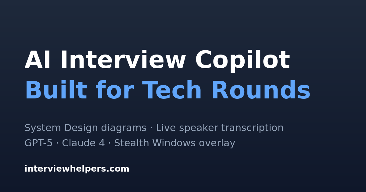 InterviewHelper logo